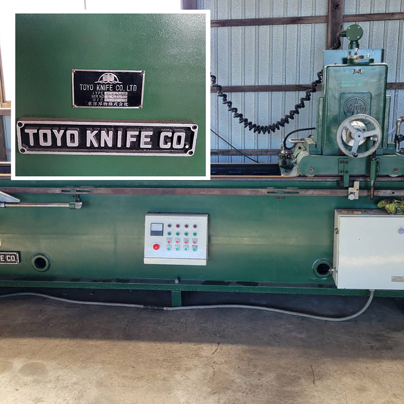 東洋刃物株式会社製 刃付け平面研磨盤